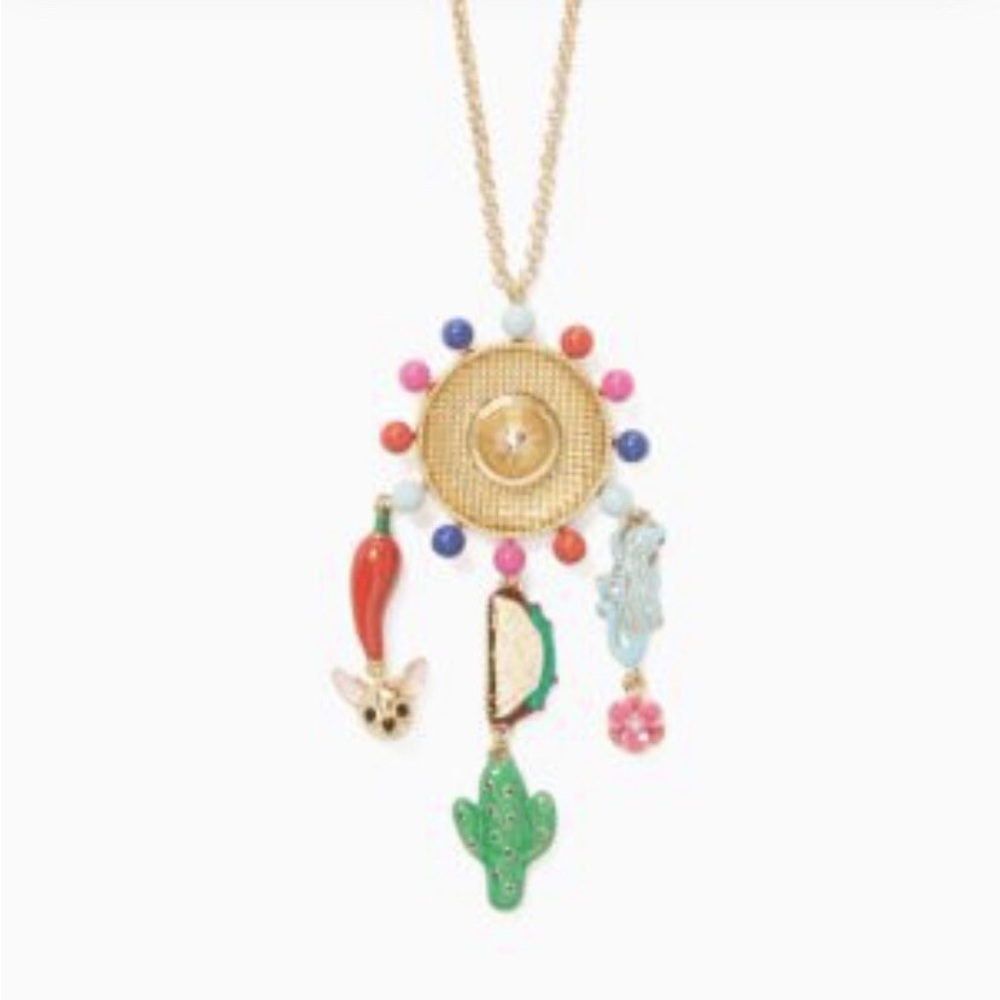 Kate Spade Multicolor Charm Necklace